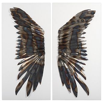 The Wings Mixed Media Iron Canvas