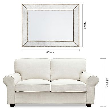 Beveled Antique Mirror Panels