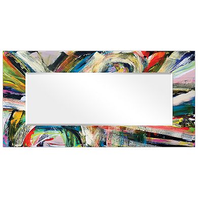 Rock Start I Rectangular Beveled Mirror