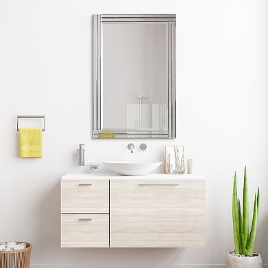 Beveled Clear Rectangular Mirror