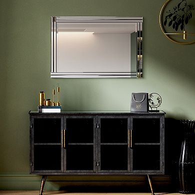 Beveled Clear Rectangular Mirror