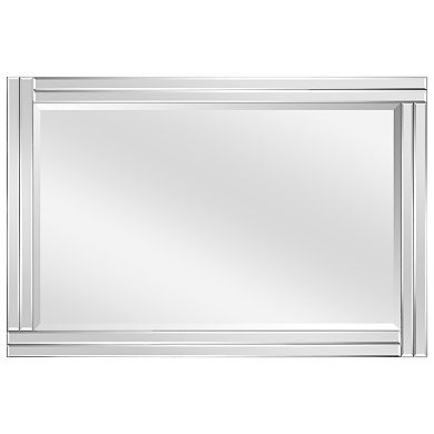 Beveled Clear Rectangular Mirror