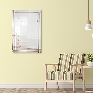 Beveled Clear Rectangular Mirror