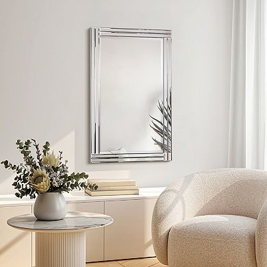 Beveled Clear Rectangular Mirror