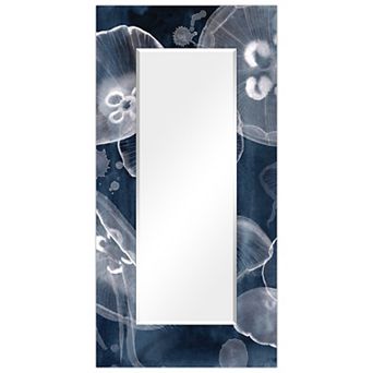 Moon Jellies Rectangular Beveled Mirror