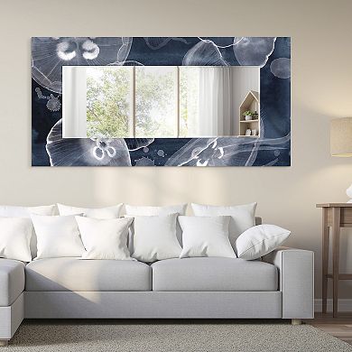 Moon Jellies Rectangular Beveled Mirror