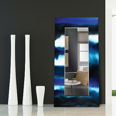 Run Off II Rectangular Beveled Mirror