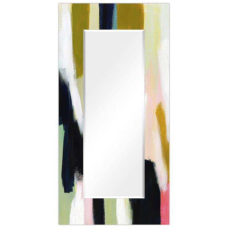 Sunder II Rectangular Beveled Mirror, Multicolor