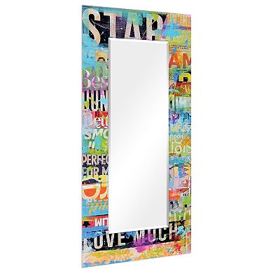 Metro Mix Rectangular Beveled Mirror