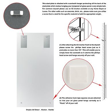 My N.Y. Rectangular Beveled Mirror