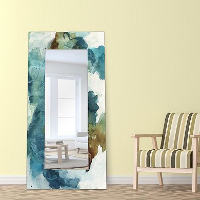 Blue Sky Rectangular Beveled Mirror