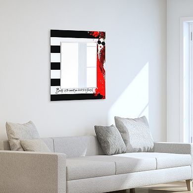 Empire Art Direct Fashion Square Wall Mirror