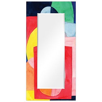 Launder II Rectangular Beveled Mirror