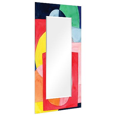 Launder II Rectangular Beveled Mirror