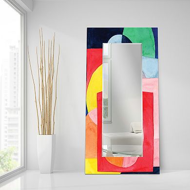 Launder II Rectangular Beveled Mirror