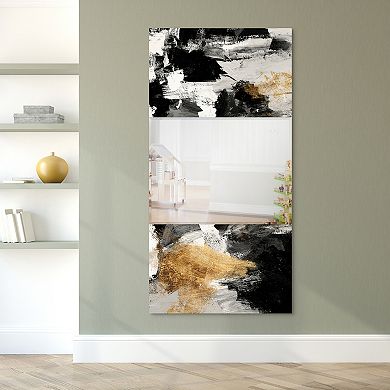 Gray Skies Rectangular Beveled Mirror