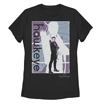 Juniors' Marvel Hawkeye Pop Art Poster Tee