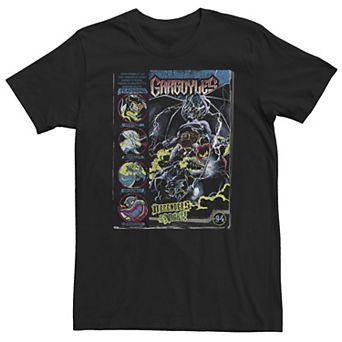 Big & Tall Gargoyles Defenders Of The Night Comic Cover Tee