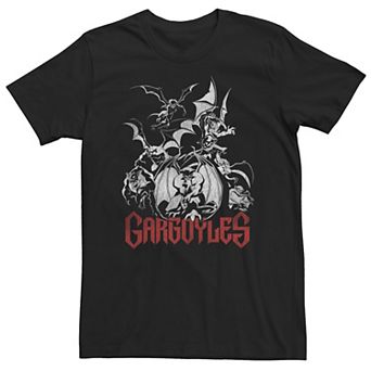 Big & Tall Gargoyles Group Shot Stamp Tee
