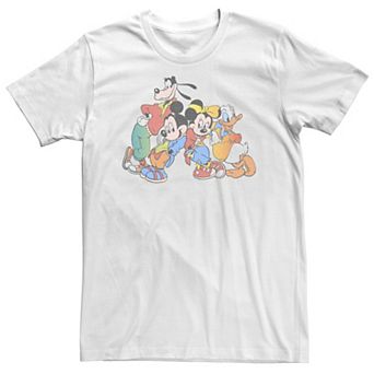 Big & Tall Disney Mickey Mouse & Friends '90s Style Portrait Tee