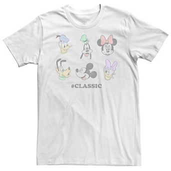 Disney's Mickey Mouse & Friends Big & Tall #Classic Portrait Tee