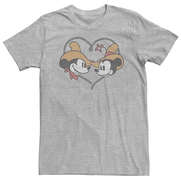 Disney Mickey Mouse Loves Chicago Cubs Heart T-Shirt - TeeNavi