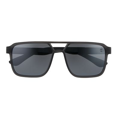 Men's Timberland 58mm Polarized Oversized Navigator Sunglasses