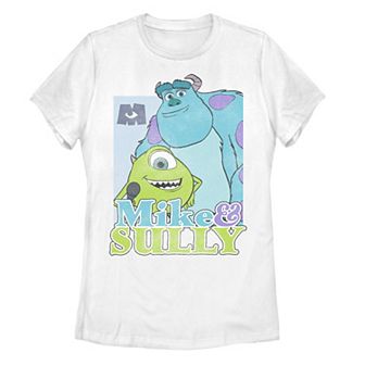 Disney / Pixar's Monsters At Work Juniors' Mike And Sully Work Buddies Graphic Tee