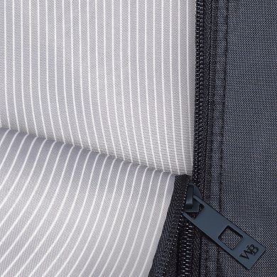 WallyBags® 60” Premium Tri-Fold Travel Garment Bag with Exterior Pocket