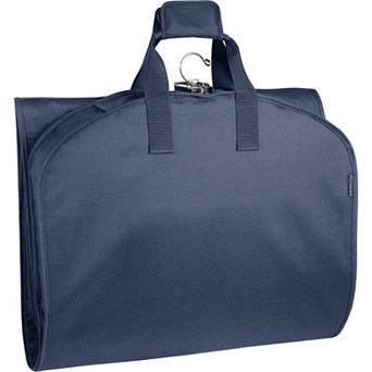 WallyBags® 60” Premium Tri-Fold Travel Garment Bag with Exterior Pocket
