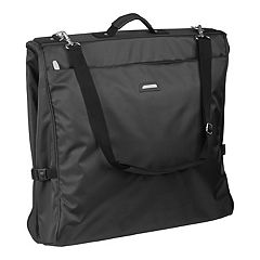 WallyBags 45 Premium Travel Garment Bag with Extra Capacity, 45-inch in  Black