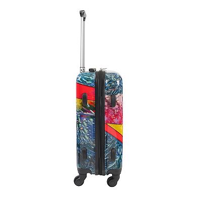 Concept One DC Comics Superman 21-Inch Carry-On Hardside Spinner Luggage