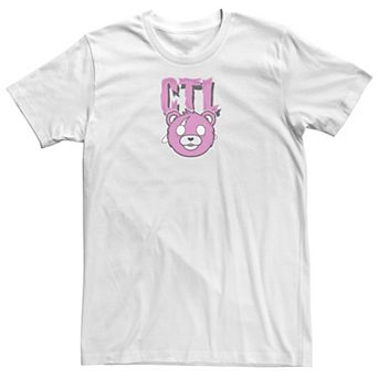 Big & Tall Fortnite Cuddle Bear Mask Big Face Tee