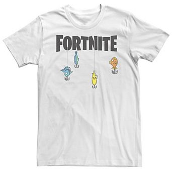 Big & Tall Fortnite Fishing Lures Logo Tee