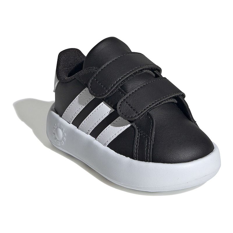 adidas Grand Court 2.0 CF Baby/Toddler Shoes, Toddler Boys, Size: 4 T, Bla
