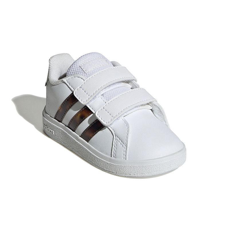 adidas Grand Court 2.0 CF Baby/Toddler Shoes, Toddler Boys, Size: 4 T, Whi