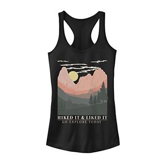 Juniors' Fifth Sun "Hiked It & Liked It" Landscape Portrait Tank Top