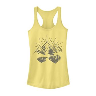 Juniors' Fifth Sun Landscape Sketch Tank Top
