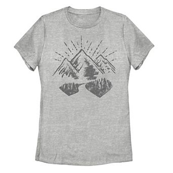 Juniors' Fifth Sun Landscape Sketch Tee