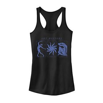 Juniors' Henri Matisse Art History Tarot Cards Tank Top