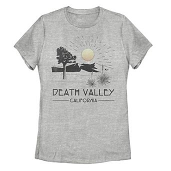 Juniors' Death Valley California Logo Tee