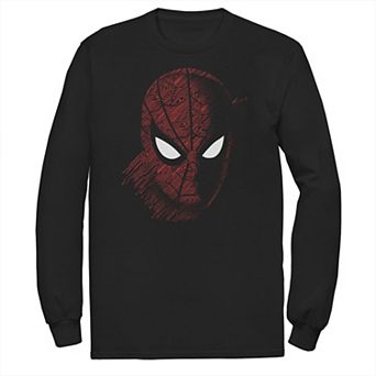 Big & Tall Marvel Spider-Man Far From Home Tech Build-Up Fill Portrait Tee