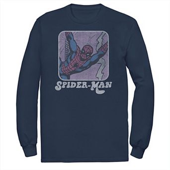 Big & Tall Marvel Spider-Man Retro Style Portrait Tee