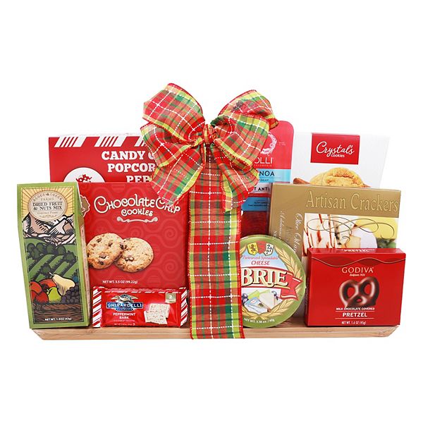 Alder Creek Gift Baskets Ultimate Holiday Cutting Board Gift Basket