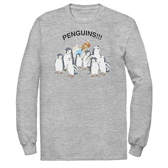 Big & Tall Nickelodeon Avatar The Last Airbender Aang "Penguins!!!" Portrait Tee