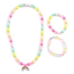  Little Girls Jewelry Sets, Kids Costume Jewelry Set Play Rings  for Toddler 4-6 6-8, Unicorn Dress Up Necklaces Bracelets for Kid,  Childrens Birthday Valentines Gifts Age 3 4 6 7 8