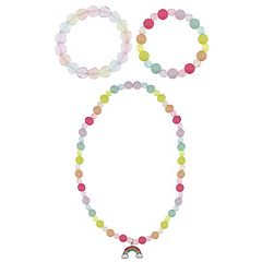 3 Pack Plastic Girl Girls Jewelry Ages 4-6 Bracelet for Little Kids