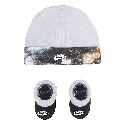Baby Nike Galaxy Beanie Hat Booties Set