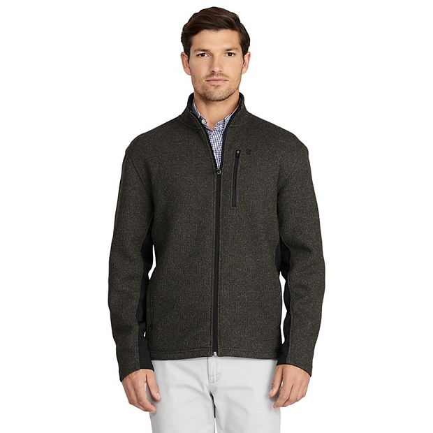 Men's IZOD Shaker Fleece Zip Front Jacket