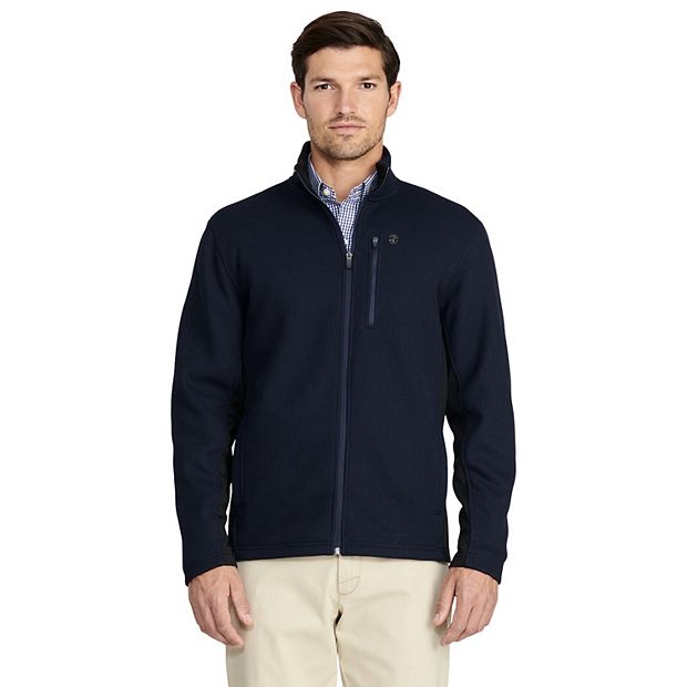 Izod men's advantage performance shaker fleece jacket sale